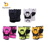 Dynwave MMA Gloves Sparring Gear Kickboxing Gloves Portable Wear-resistant Half Bag