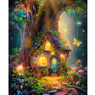 Diy Painting By Numbers For Adults Starter Kits Forest Personalized Gift Paint With Numbers For Home