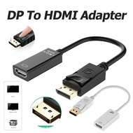 DP To HDMI Adapter Display Port Male to HDMI Female Adapter Converter Cable for HDTV Projector 4K*2K