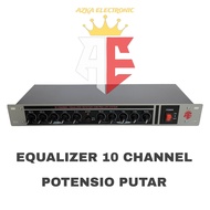Equalizer Stereo 10 Channel Potensio Putar