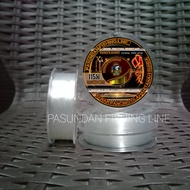 PASUNDAN FISHING LINE WARNA BENING NETRAL COKLAT MUDA HIJAU MINT LUMUT PANJANG 100METER+15M(115M)SEN