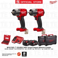 MILWAUKEE M18 DOUBLE Mid Torque Impact Wrench Combo