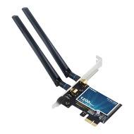 WiFi5 AC1200 Dual Band 2.4G/5GHz PCIE WiFi Adapter 1200Mbps Bluetooth4.0 Network Card for Win 7/10/1