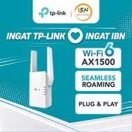 TP-Link RE505X Onemesh AX1500 WiFi 6 & Mercusys ME30 Wireless AX WiFi Range Extender / Repeater / Ac