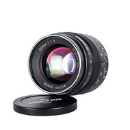 50mm F1.4 Manual Focus Prime Lens for Fujifilm XF-Mount Mirrorless Cameras - APS-C MF Large Aperture