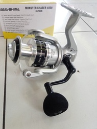 Reel Pancing Spinning Awashima Monster Chaser 4000 Power Handle COD