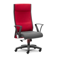 E2391H Executive Office Chair / Fabric Office Chair / High Back Chair / Office Furniture / Kerusi Pe