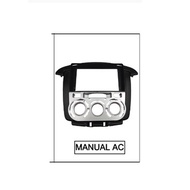 Frame  Head Unit Android 9 inch Toyota Innova 2011 - 2014