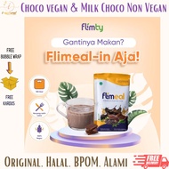 1 Sachet Flimeal by flimty Meal replacement FlimealSamarinda Sachetan Flimeal Choco Flavor Flimeal M
