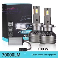 [100W] [7,0000LM] [Super Bright] h7h1h4led Headlight Car LED Headlight h7h1h4led Headlight Bulb 12V h11 9005 9006