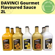 DAVINCI Gourmet Flavoured Sauce 2L -Chocolate/ Caramel/ CheeseCake/ Vanilla/ Butterscotch