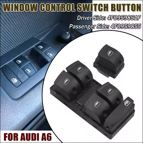 High Quality Electric Power Panel Window Master Control Switch Button For Audi A3 8P SPORTBACK A6 4F