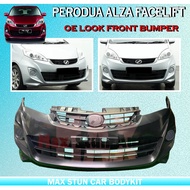 PERODUA ALZA FACELIFT 2014 OE LOOK FRONT BUMPER (OE) BUMPER DEPAN ALZA FACELIFT BUMPER ALZA FL CAR B