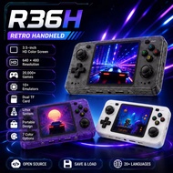 R36H Game Console 3.5Inch IPS Screen Portable Pocket Video Player Retro Handheld Consolas VS R36s Ga
