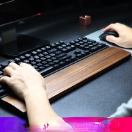 Mechanical keyboard supports 87 keys hardwood keyboard computer hand K2 keyboard wrist pad Wooden wr