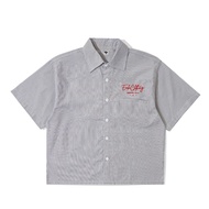 KEMEJA Ealo Shirt | Short Shirt | Boxy Boxy Boxy | Stripe Black.. | Essential Essential