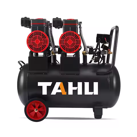 Oil Free air Compressor 50 Liter Low Noise Oil Free Silent air Compressor 50l 2880 Rpm 3.16kw 4.2hp 
