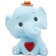 H&W Lovely Elephant Coin Bank(B), Can Store 1000 Coins，Money Box, Piggy Bank, Best Gift Kids, Girls,