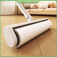 Ecoco Lint Roller with Long Handle Floor Dust Mop Carpet Pet Hair Sticky Roller Clothes Dust Remover