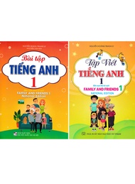 Combo Bài Tập Tiếng Anh + Tập Viết Tiếng Anh Lớp 1 (Bộ Sách Family And Friends 1 National Edition) (