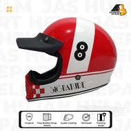 Helm JP Signature SG 03 Red White Glossy