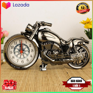 [Hot] Đồng hồ để bàn xe moto phân khối lớn  Đồng hồ mini để bàn  Đồng hồ trang trí bàn làm việc- đồn