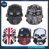 Airsoft Paintball Full Face Protection Skull Mask Army Outdoor Supplies