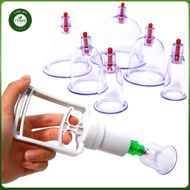 ♞,♘,♙12PCS Traditional Ventosa Vacuum Cupping Health Massage Massage Tools Ventosa Glass Massage Se