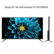 Sharp 70’’ 4K UHD Android TV 4TC70DK1X