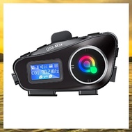 (HIMK) Q58 Max Motorcycle Helmet Bluetooth Intercom IP65 Waterproof Intercom Distance 500m Multi-Sce