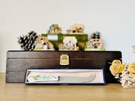 英國名窯Aynsley花卉起司抹刀 Wild Tudor系列