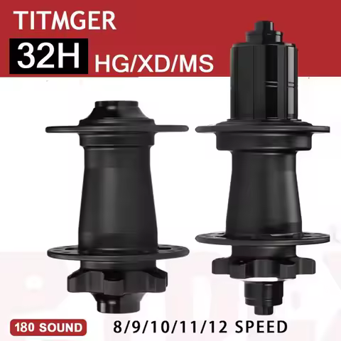 TITMGER noisy cube pro7 32-hole mtb loud hubs rear hub 135x10 142x12 HG XD micro spline hub 6 pawl F
