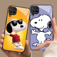 YS-86 Snoopy HD Glass Casing for Samsung A12 M32 M12 A22 5G