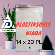 Opp Display Plastic 14x20 14.5x20 - Perlis Opp Plastic 14 x 20 14.5 x 20/ - Hanging Opp Plastic 14x2