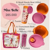 Lunch box miss belle Tupperware NEW
