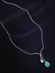 哥倫比亞祖母綠項鍊  1.32克拉