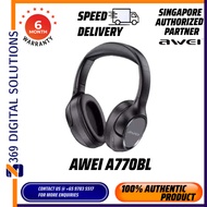 Awei A770BL Bluetooth Headphone Black