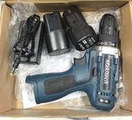 Makitech สว่านกระแทก สว่านไร้สาย 2 ระบบ 199V รุ่น แบตเตอรี่ 2.0Ah x2 ก้อน สว่านไร้สาย  3/8“ 45N.M ขอ