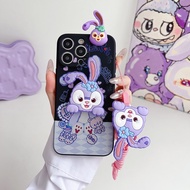 Samsung Galaxy S20 Ultra S20 FE S21 S21 S20 S20 Plus Plus S21 Ultra S21 FE S22 S22 Plus S22 Ultra Cute Cartoon StellaLou Phone Case (Including Stand Doll &amp; Lanyard)