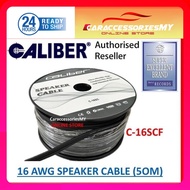 CALIBER SPEAKER CABLE 16AWG 50 meter  car accessories audio cable wiring kit