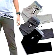 Chinos Guys Pants Long Rubber Waist RIP Color,,,