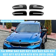 Car Side Rearview Mirror Cover Replace Side Mirror Cap For BMW G42 G20 G21 G22 G23 G26 G30 G31 G11 G