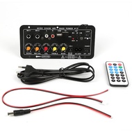 (Dikirim Dari Jakarta) Amplifier Bluetooth 5.0 Untuk 8-12 Inci Speaker AC 220V 12V 24V Kit Mobil HIF