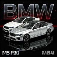 MJ Model 1/64 BMW M5 F90 Diecast car Car Model Simulation Alloy Diecast Car Children and Boys Collec
