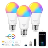Wifi Smart Light Bulb 12W E27 Color Changing Hue Light RGB CW LED Bulb Dimmable Compatible Amazon Al