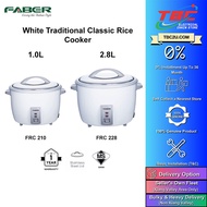 FABER 1.0L - 2.8L RICE COOKER | FRC210 FRC228