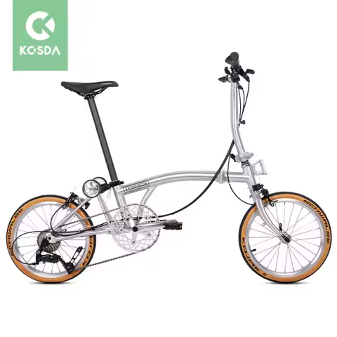 Mint Domestic Aluminum Alloy Folding Bicycle Portable SR9speed C Brake 16 inch fold Students Adult a
