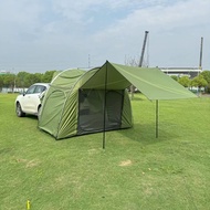 Outdoor camping car rear tent SUV outdoor car rear tent camping canopy roof extension tent picnic ca