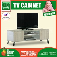 Kinabatangan 4 Feet TV Full Panel TV Cabinet / TV Console / Media Cabinet / Display Cabinet / Scandi