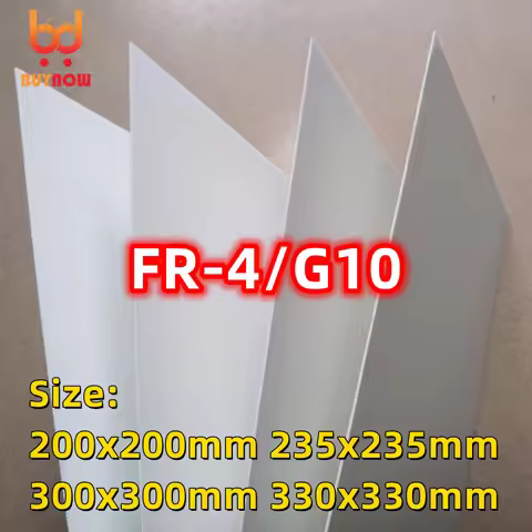 All-size White FR4 3D Printer Removable Platform Hot Heated Bed Fiber Glass Plate Polypropylene Buil